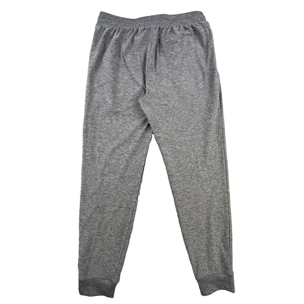 Fabletics Cloud Jersey Joggers Men's M Gray Lightweight Athletic Sweatpants